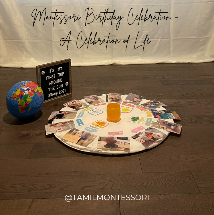 Celebrating Birthday – A Montessori Way